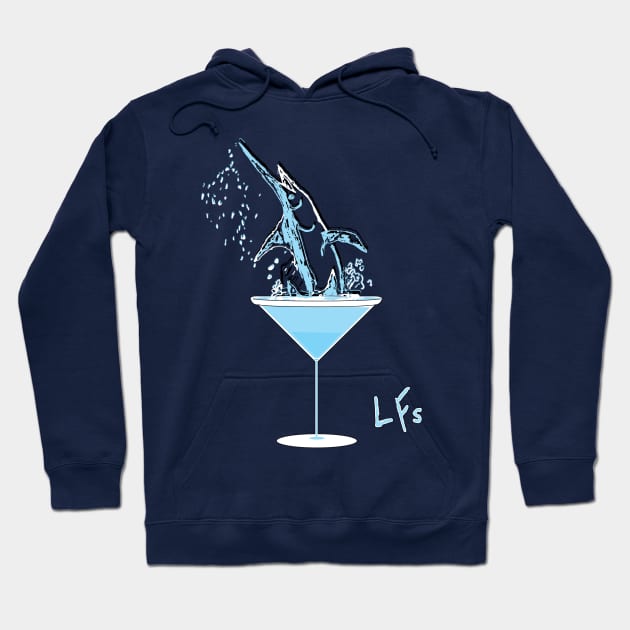 Martini Marlin Hoodie by zzsour5